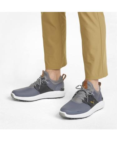 Buy PUMA Men's Ignite Articulate Golf Shoe - 45 EU | Quiet Shade Puma Team Gold Puma Black - International Shipping Available - Buy Online on GoSupps.com