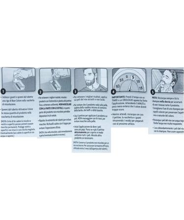 Just For Men Hair dye for beard and mustache permanent without ammonia M25 2 x 14 ml 3 pieces - Buy Online on GoSupps.com