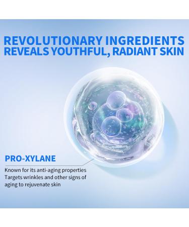 Anti-Wrinkle Facial Night Cream with 9% Pro-Xylane | Hydrating & Firming Anti-Aging Moisturizer | Nighttime Skin Care 1.01 Oz - Buy Online on GoSupps.com