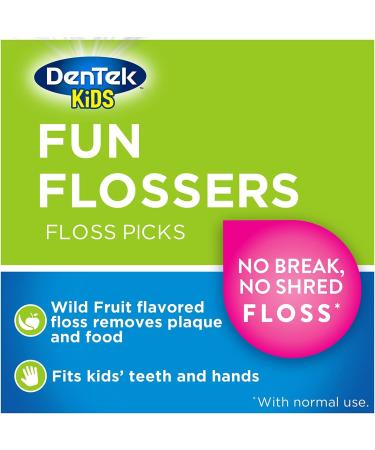 ACT Kids Toothpaste Bubble Gum 4.6oz + DenTek Kids Flossers Wild Fruit 90ct - Buy Online on GoSupps.com