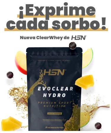 HSN Evoclear Hydro Clear Whey Flavor punch fruit 500 g 20 cans Hydrolyzed protein isolation from whey Protein type refreshing juice NonGMO Vegetarian Gluten Free eye - Buy Online on GoSupps.com