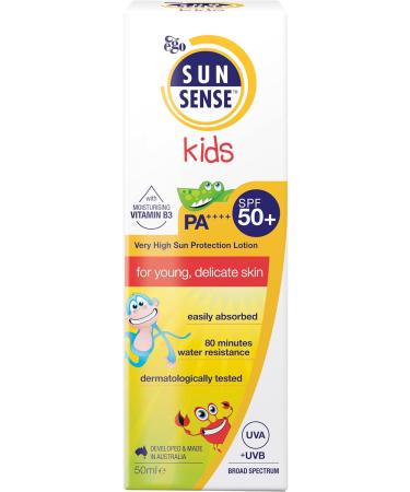 SunSense Daily Face 100g & SunSense Kids SPF50 + Childrens Sunscreen Transparent White 50 millilitre + SPF50 + Childrens Sunscreen - Buy Online on GoSupps.com