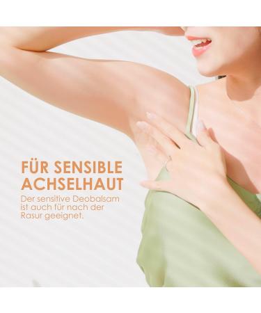 Jean & Len Roll-On Deodorant Pomegranate Almond Long-Lasting Freshness Also Ideal After Shaving Travel Size Vitamin E Pomegranate and Almond Oil Free of Aluminium Salts and Alcohol Vegan 50 ml - Buy Online on GoSupps.com