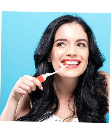 4-Pack Travel Toothbrushes for Kids & Adults - Lightweight Plastic Mouth Cleaning Brushes - Comfortable & Convenient for Household Use - Buy Online on GoSupps.com