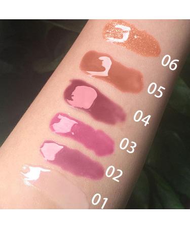 Buy 6 Colors Fat Lip Oil Gloss | Hydrating Tinted Lip Gloss | Long-Lasting Plumping Lip Care - Buy Online on GoSupps.com