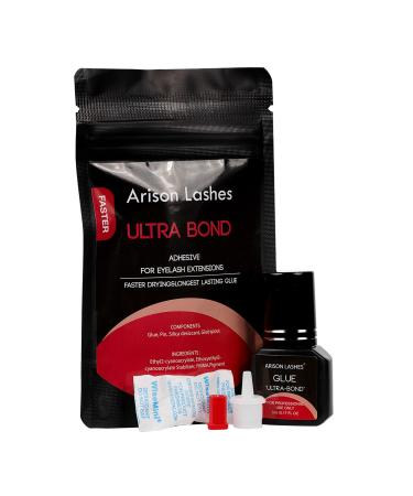 Ocitan Extra Powerful Eyelash Adhesive | 1-2 Sec Drying | 6-8 Weeks Retention | Professional Use | Banhongglue5 - Buy Online on GoSupps.com