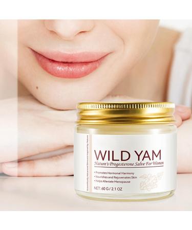 Wild Yam Cream | Cream | Wild Yam Moisturizing 60g Womens Root Creams Promoting Women Body Support All Skin Types Suitable Use for Women Deep Moisturization - Buy Online on GoSupps.com