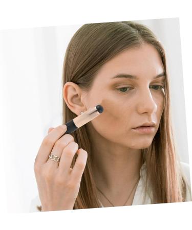 HAPINARY Round Head Silicone Lip Brush Lipstick Brush Lip Cream Brush Silicone Cosmetics Brush Lipstick Applicator Lip Balm Sponge Makeup Brush Eyeshadow Brush Miss Mini Lip Mask Wood - Buy Online on GoSupps.com