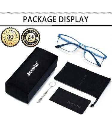 Joopin Blue Light Filter Glasses for Men & Women - Gaming & Computer Glasses with Metal Frame - Buy Online on GoSupps.com