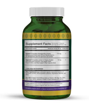 Ashwin Liposomal Ashwagandha High Potency Root Extract for Stress Resilience & Vitality with Triperine Absorption Complex Dr. Gumman s Clinical Grade 120 Vegan Capsules Made in USA - Buy Online on GoSupps.com