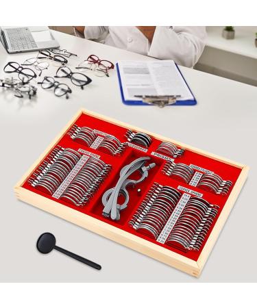 Shop 104 PCs Metal Optometry Test Lens Set - Premium Aluminum Fashion Trial Frame for Opticians & Hospitals | International Shipping Available - Buy Online on GoSupps.com