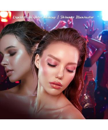 VIOLA HOUSE Body Shimmer Luminizer - Waterproof Glow Liquid Highlighter for Face & Body, Radiance Makeup Shimmer Body Lotion, Bronze - 100ML - Buy Online on GoSupps.com