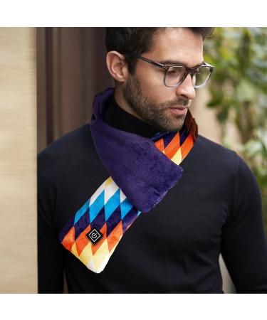 WKshuFT Heated Scarf USB Electric Heated Scarves The Best Gift for Your Parents Upgraded Heated Neck Wrap Heat Scarves with Heating Pad Winter Neck Warmer for Women Men (C) - Buy Online on GoSupps.com