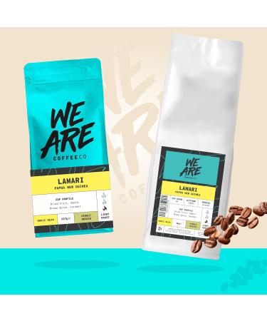 Coffee Beans 227g Bag Whole Bean Coffee Papua New Guinea Coffee Beans Caramel & Fruits Notes 100% Arabica Light Roast Speciality Freshly Roasted Single Origin (We Are Coffee Co) Whole Bean 227 g (Pack of 1) - Buy Online on GoSupps.com