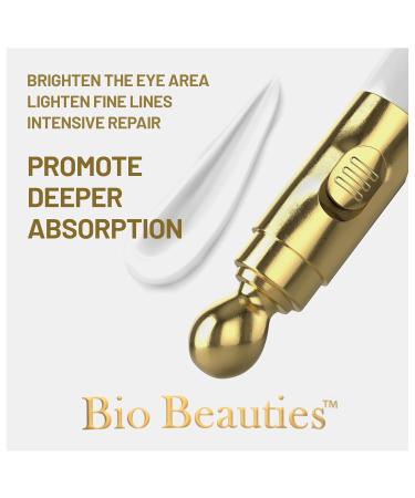 Bio Beauties Electric Massage Eye Cream Depuffing Hydration for Dark Circles & Tired Eyes Soothing Anti-Aging Treatment for Fine Lines Firming Eye Skincare - Buy Online on GoSupps.com