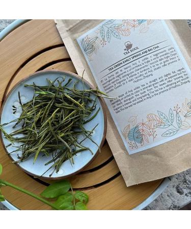 Th vert Anji Bai Cha Early Spring R colt en 2022 Paquet de 10 grammes Tea Soul
