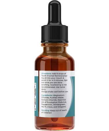 Viva Doria Tooth Enamel Remineralizing Liquid - Protects Enamel & Promotes Gum Health - 1 fl oz - Buy Online on GoSupps.com