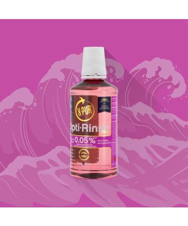 X-PUR Xylitol Mouthwash - 0.05% X-PUR Opti-Rinse Plus With Citrox - Antibacterial Mouthwash - Grape Flavored Alcohol-Free Mouthwash - 500 ml - Buy Online on GoSupps.com