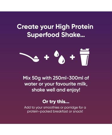 Naturya Balanced Protein Superfood Shake M lange de baies 550 g - Buy Online on GoSupps.com