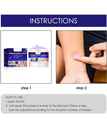 30g Herba Violae Natural Plant Anti-Itch Cream for Mosquito Bites & Skin Itch Relief - Buy Online on GoSupps.com