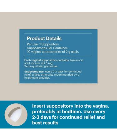 Bonafide Revaree Hyaluronic Acid Vaginal Moisturizer - 1 Month Supply, 10 Count - Buy Online on GoSupps.com