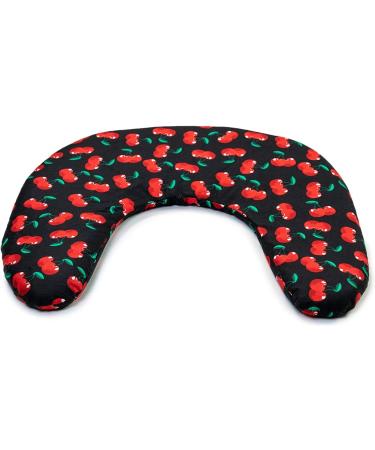 Cherry Stone Neck Pillow 30x33 - Cherry-Black Heat Pad for Neck Relief | Best Neck Pillow for Comfort & Relaxation - Buy Online on GoSupps.com