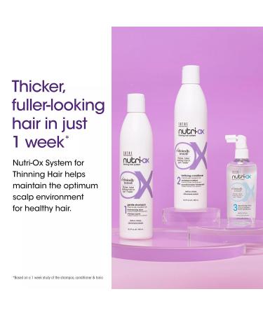 NUTRI-OX Starter Kit for Color-Treated Thinning Hair - Thicker Fuller Hair | Peppermint | Clinically Tested | 30 Day Supply | International Shipping Available - Buy Online on GoSupps.com