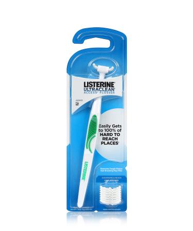 Listerine Ultraclean Access Flosser Starter Kit | Proper & Durable Oral Care & Hygiene | Effective Plaque Removal, Teeth & Gum Protection, 1 Pack Starter Kit 1 Count (Pack of 1) - Buy Online on GoSupps.com
