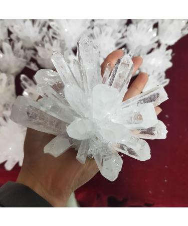 Home Decoration 1pcs Natural Crystal Cluster Raw Quartz White ReikiStones Crystal Point Specimen Home Decoration Ra Crystals Stones ZJGIDTEM 700-800g - Buy Online on GoSupps.com