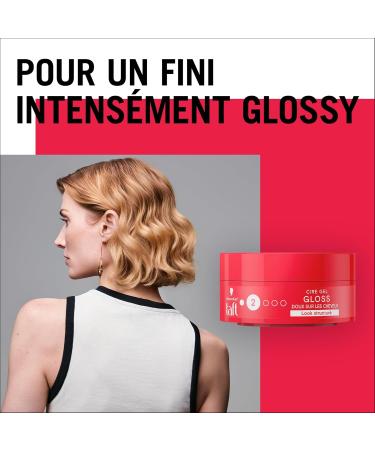 Schwarzkopf - Taft - Wax Gloss - Men's Hair Wax - Shine - Hold 2 - Hold Up to 24h - Hair Styling - 75 ml Jar - Buy Online on GoSupps.com