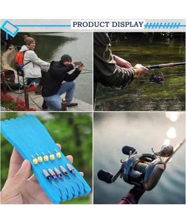 XSHAO 60-Piece Foam Fishing Leader Winders - Durable Tool Accessories for Organizing Fishing Cords (Random Colors 3 Sizes) - Buy Online on GoSupps.com