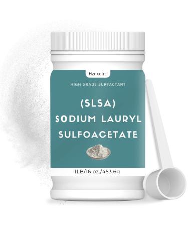 1 Pound SLSA Powder for Making Bath Bombs  Premium SLSA Sodium Lauryl Sulfoacetate Powder  Amazing Bubbles  Gentle on Skin  Suitable for Making Bath Bombs  Bath Truffles and More 1 Pound (Pack of 1)