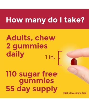 Nature Made Zero Sugar Vitamin D3 Gummies 2000 IU (50 mcg) Per Serving Bone & Immune Support Aspartame Free 110 Vitamin D Gummies 55 Day Supply 110 Count (Pack of 1) - Buy Online on GoSupps.com