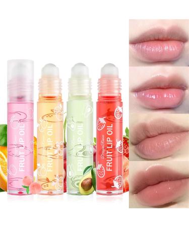 Fujiuia Cherry Lip Gloss - Long Lasting Moisturizing Roll-on Lip Oil - 0.10 Fl Oz - Buy Online on GoSupps.com