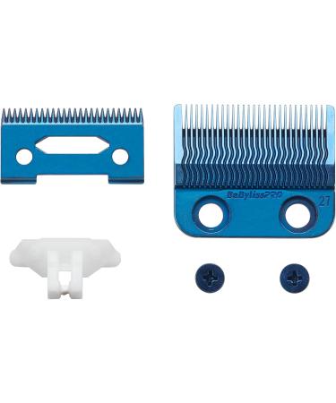 BaBylissPRO Metal Injection Molded (MIM) Fade Blades for Clippers - FX829 FX899 FX890 FX870 FX825 FX673 Blue Titanium 27 teeth - Buy Online on GoSupps.com