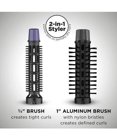 Conair 2-in-1 Hot Air Styling Curl Brush - Professional Hair Styling Tool - Buy Online on GoSupps.com
