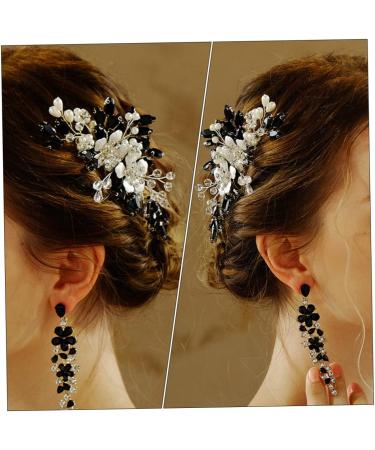 FRCOLOR pearl flower comb wedding hair accessories Wedding hair side comb Bride hair side comb Hair fork wedding decoration reusable headdress girl rhinestones party supplies bridesmaid - Buy Online on GoSupps.com