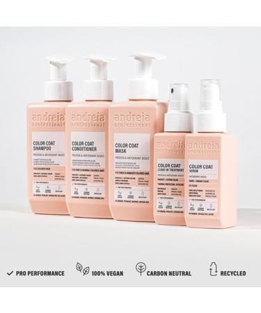  Andreia Andreia Professional Colour Protect Shampoo and Conditioner Colour Coat Hair care for dyed and coloured hair Protect + Colour Extension (colour shampoo 300 ml) - Buy Online on GoSupps.com