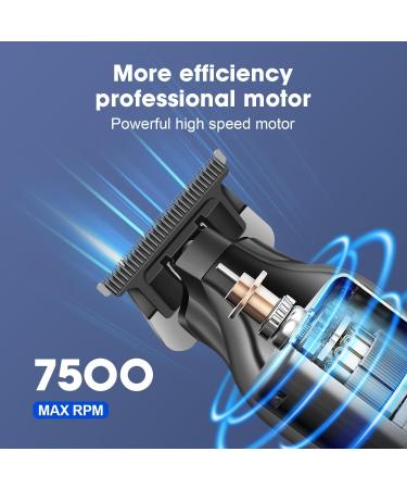 KEMEI KM-2269 Professional Cordless Hair Trimmer for Men - Electric Beard Clipper with Zero Gapped T Blade & LED Display | International Shipping - Buy Online on GoSupps.com