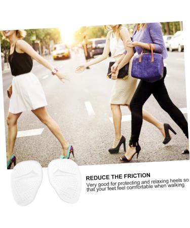 NOLITOY 6 Pairs Silicone Forefoot Pads - Soft Gel Insole Cushion for High Heels & Plantar Support - Transparent PU Leather Arch Pads for Kids & Adults - International Shipping Available - Buy Online on GoSupps.com