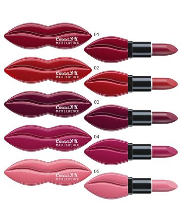 Easilydays Matte Red Lipstick - Long Lasting, Moisturizing & Smudge-Proof Lipstick for Women - Buy Online on GoSupps.com