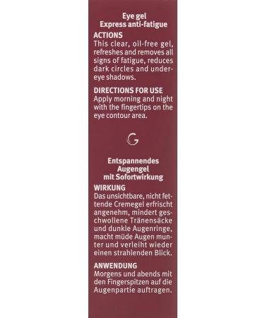 Guinot Eye Gel Express Anti-Fatigue 0.7 oz - Instantly Revitalize Tired Eyes - Buy Online on GoSupps.com