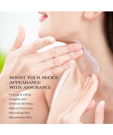 Super Neck Firming Cream | Anti-Aging Moisturizer with Retinol Collagen & Hyaluronic Acid | Day & Night Anti-Wrinkle Cream for All Skin Types - 1.7 FL OZ - Buy Online on GoSupps.com
