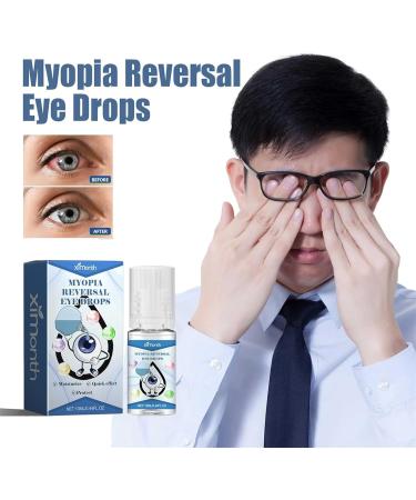 Myopia Reversal Eye Drops - Enhance Eye Wellness & Clear Vision (2PCS) - International Shipping Available - Buy Online on GoSupps.com