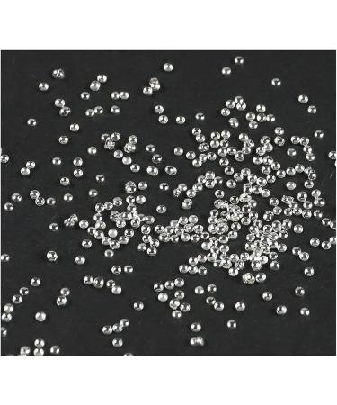 Mini Beads Nail Nail Art Studs Nail Gems Gold Silver Nail Art Manicure Supplies DIY Nail Art Decorations Nail Art Studs Gold Silver Nail Mini Bead Nail Art Manicure Supply Silver 0.8mm - Buy Online on GoSupps.com