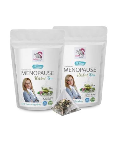 black cohosh tea for menopause hot flashes - MENOPAUSE HERBAL TEA 14 DAYS - tea for menstrual cramps night sweats relief tea for women tea with red clover menopause support tea menopause tea