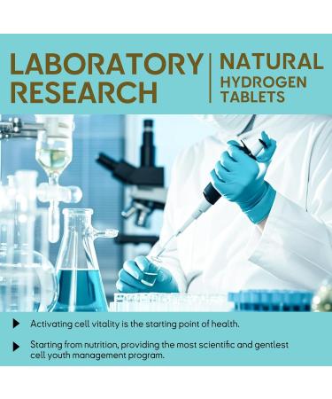 Hydrogen Water Tablets with Magnesium H2 Molecular Hydrogen Supplements for Brain Health & Cognitive Support Instant Water Non-GMO Vegan Gluten Free-120 Capsules 120 Count (Pack of 1) - Buy Online on GoSupps.com