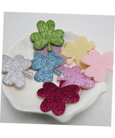 Beaupretty Kids Crafts Accessories material hair clip supplies Embroidery Patches DIY barrette hair clips kids hair accessories Hair Clip DIY Accessories child Gold powder cloth Kids - Buy Online on GoSupps.com