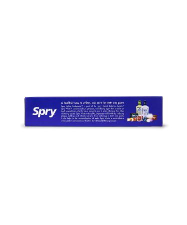 Spry All Natural Whitening Toothpaste - Fluoride Free, Anti-Plaque, Xylitol, Fresh Mint - 5 oz - Buy Online on GoSupps.com