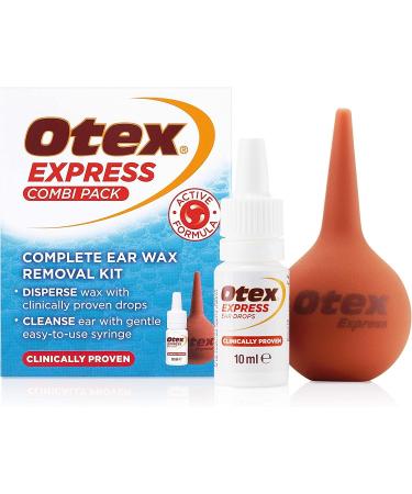 Otex Express Combi Pack Clinically Proven Ear Wax Removal Kit 3 Pack - Buy Online on GoSupps.com